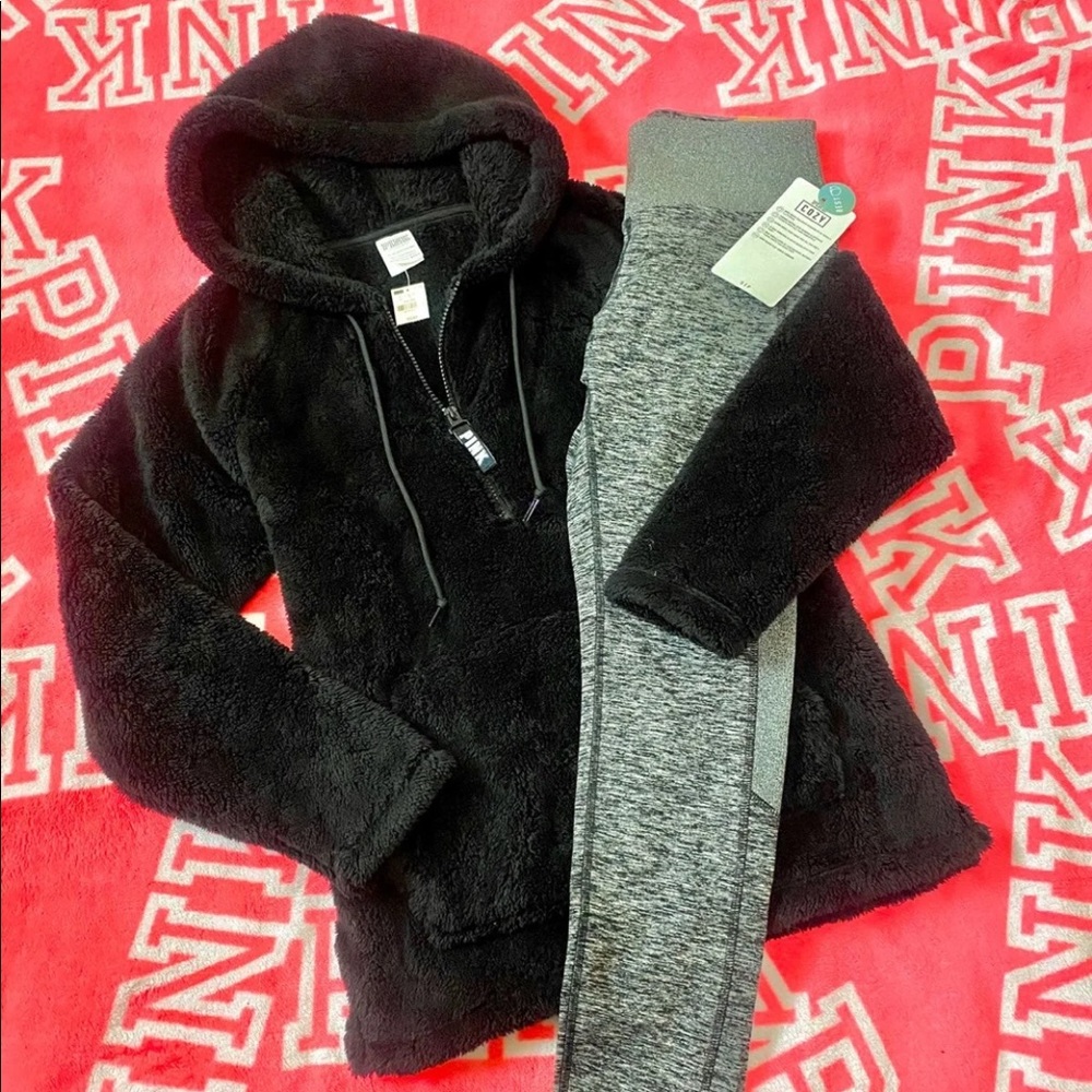 PINK Black Cozy Set